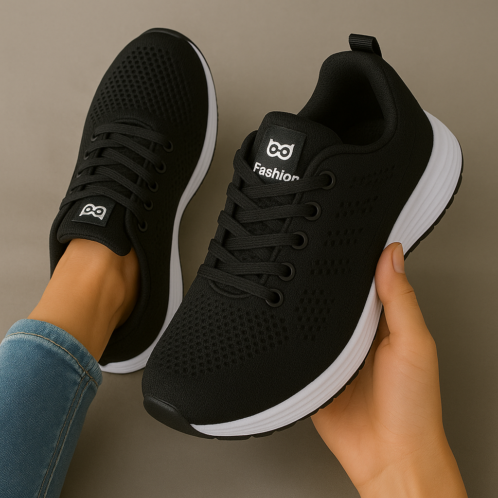 May™ | Pustende OrthoStep-sneakers – Ekstraordinær ortopedisk komfort og støtte 2025