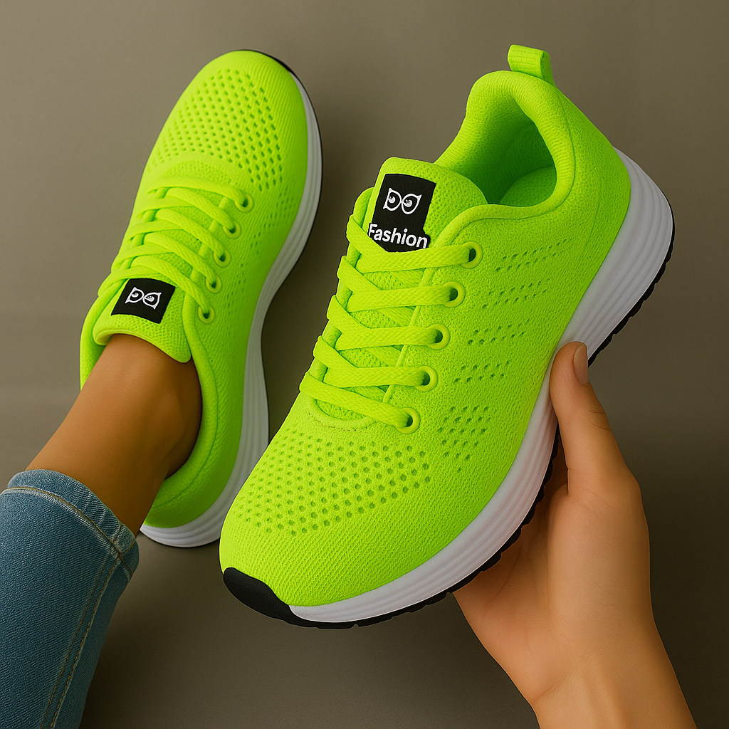 May™ | Pustende OrthoStep-sneakers – Ekstraordinær ortopedisk komfort og støtte 2025